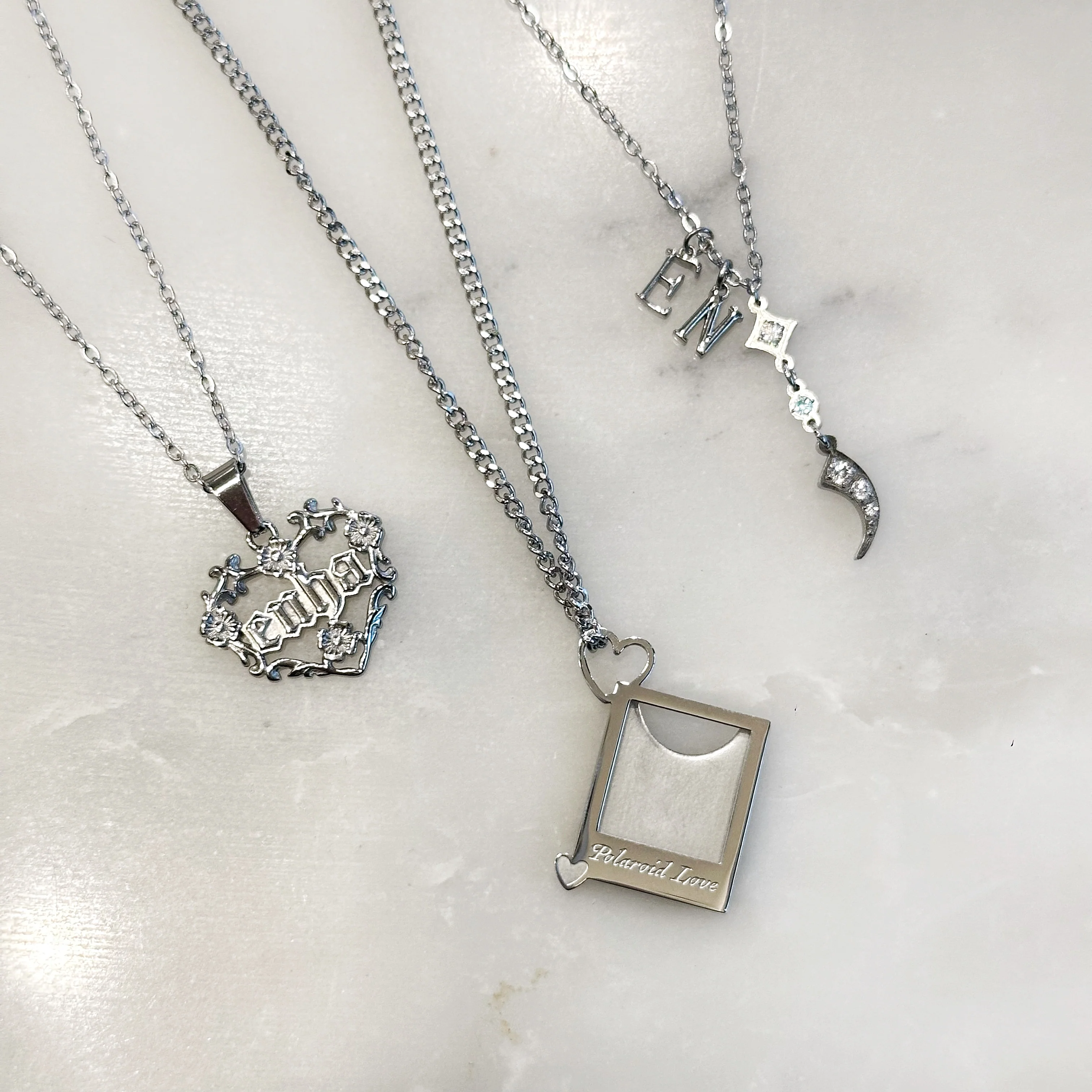 EN- Royal Hearts Necklace - Image 5