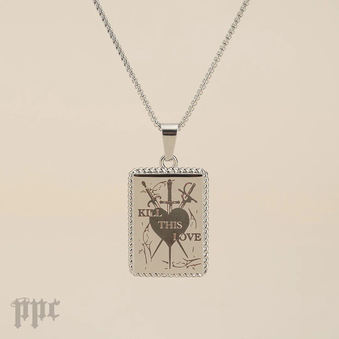 Kill This Love Tarot Necklace - Image 3