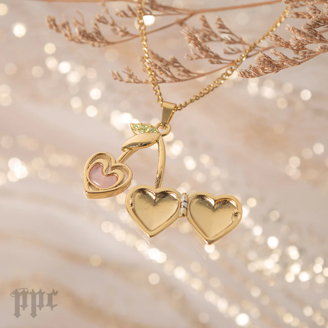 NJ Cherry Locket Necklace - Image 5