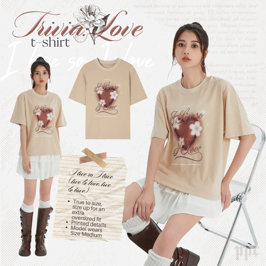 Trivia:Love T-Shirt - Image 5