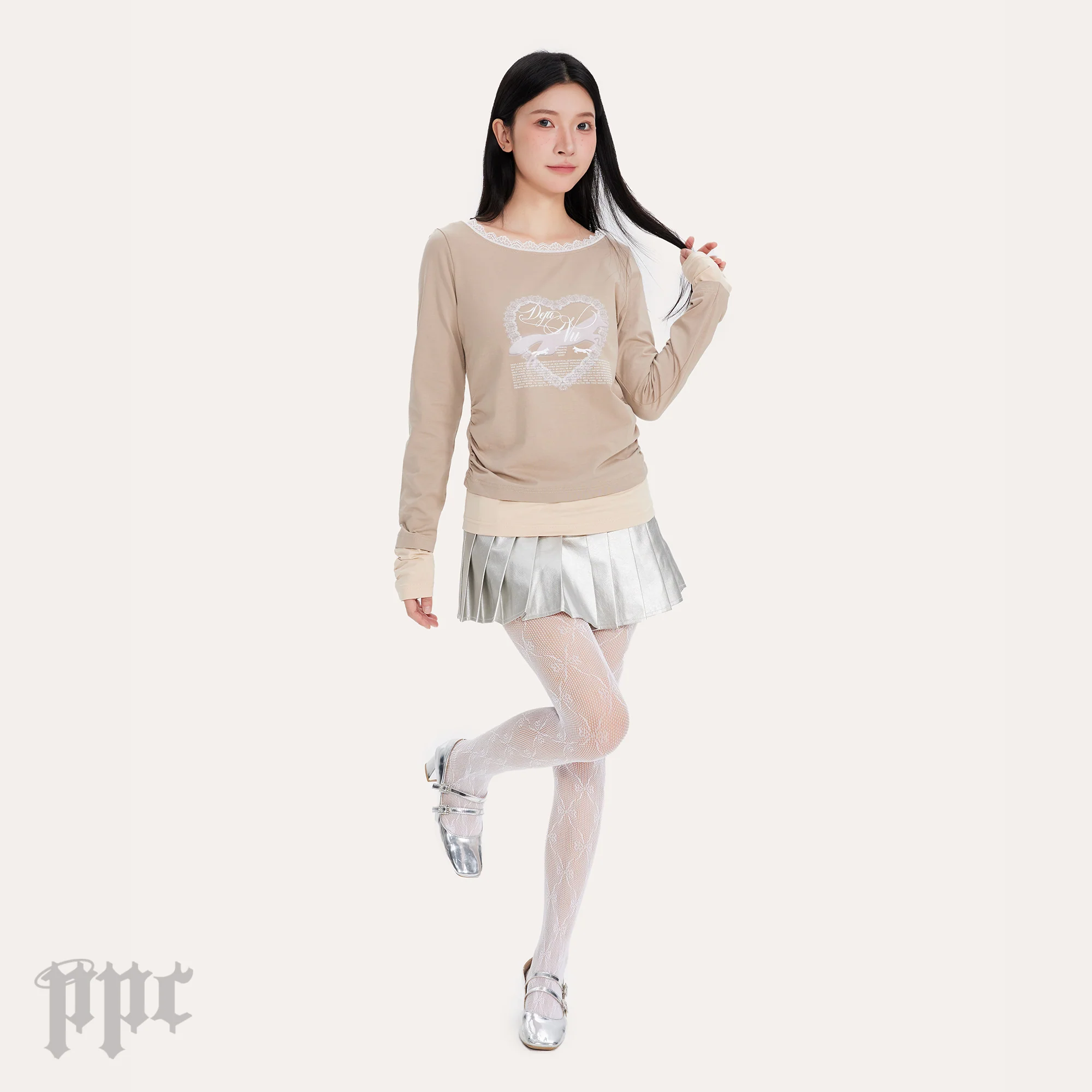 TXT Deja Vu Ruched Top - Image 10