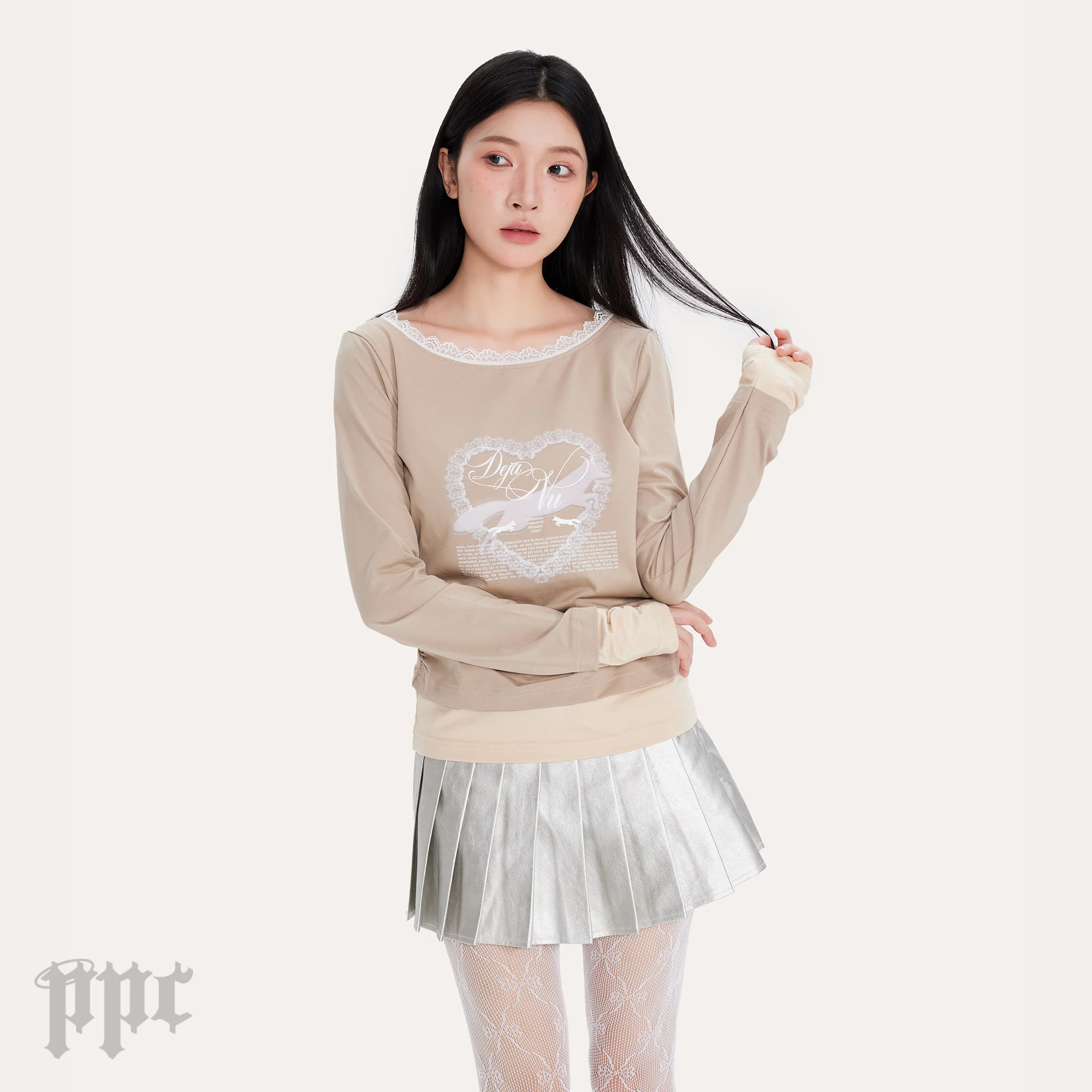 TXT Deja Vu Ruched Top - Image 4